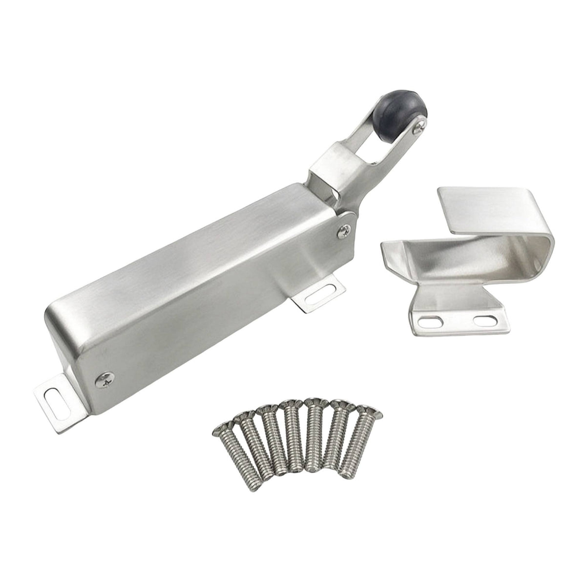 Self-Closing Hydraulic Door Closer Surface-Mounted Stainless Steel Door Closer Rust-Proof Hardware Automatic for Cold Storage Doors