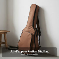 Padded Guitar Backpack Adjustable Straps Padded Guitar Bag Musical Instrument Accessory Comfortable Carry Handle for Storage