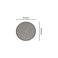 Keeps Brew Head Clean Espresso Puck Screen Stainless Steel Portafilter Contact Screen for Baristas, Cafe, Home Brewing