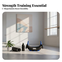 Multiple Grips Bulgarian Bag Tear-Resistant Bulgarian Training Bag Reinforced Stitching Crescent Sandbag Long-Lasting PU Material for Personal Trainers, Athletes, Adults, Functional Fitness, Gym, Physical Conditioning