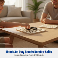 Chess Board, Wooden Game, Logic Training, Educational Toy for Kids
