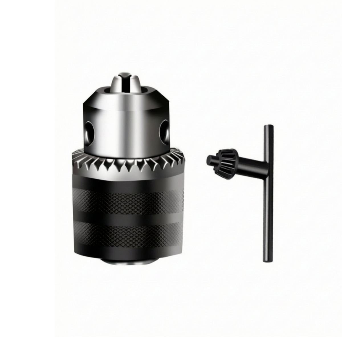 Keyed Chuck Ergonomic Chuck with Key Anti-Rust for Drilling, DIYers
