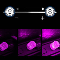 USB Light with Touch Control Decorative Lamp Lightweight for Vehicle Cabin