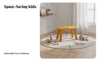 Rounded Border Design Toddler Study Desk and Chair Set Easy to Clean Kids Activity Table and Chair Set Indoor Outdoor Use Small children's Study Desk Single-Piece Molding for Toddlers, Preschoolers, Teachers, Bedroom, Kindergarten, Preschool, Daycare
