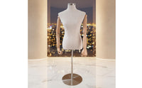 Dress Form Mannequin with Arms Articulated Mannequin Torso with Arms Freestanding Female Torso Display for Boutiques, Photo Studios