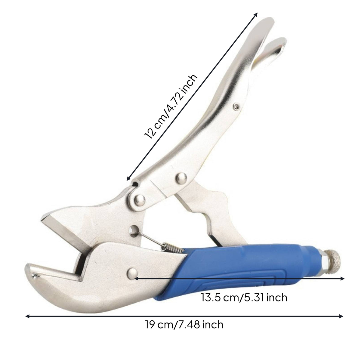 Manual Copper Tube Sealing Pliers Compact Refrigeration Pinch-off Tool Long-Lasting Tube Sealing Clamp Sturdy for HVAC Installers