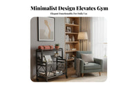 With Wheels Exercise Mat and Ball Storage Rack Space Saving Design Home Gym Storage Cart Lockable Casters Rolling Sports Gear Rack Easy Assembly for Basement