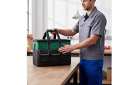Wear-Resistant Square Tool Bag Thickened Heavy Duty Tool Bag Adjustable Shoulder Strap Padded Handle for Electricians