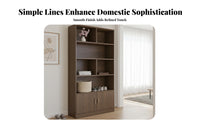 Floor Standing Beverage Cabinet Stable Structure Living Room Partition Cabinet Multipurpose Standing Display Case for Collectors, Entryway, Bar, Study