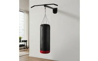 Heavy-Duty Pull-up Bar with Bag Hanger Multi-Functional Wall-Mounted Pull-up Bar Space-Saving Training Rack Sturdy for Boxers, Athletes, Home Gym, Garage, Apartment