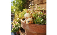 Clinging Pose Hanging Cat Figurine Raised Tail Cat Planter Hugger Textured Flower Pot Edge Ornament Resin for Flowerpots, Aquarium Tanks, Gardens, Courtyards