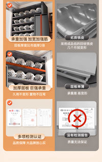 家用收纳柜阳台储物柜一体防水防晒杂物衣柜落地书柜置物铁皮架子