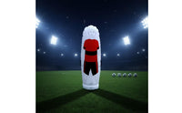 Soccer Training Mannequin with Pump Weighted Base Inflatable Defender Free Kick Wall Portable for Coaches, Target Practice