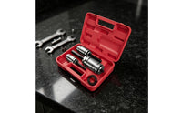 3 Pieces Exhaust Tube Expander with Storage Case Manual Exhaust Tube Expander User-Friendly for Mechanics, Auto Repair Shop