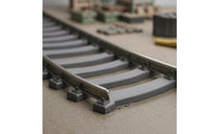 1:87 Ratio Oval Track Train Set Metal Rails HO Scale Model Railway Set ABS Plastic