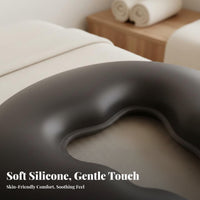 Washable Silicone Face Cradle Easy to Clean U-Shaped Beauty Pillow Skin-Friendly for Estheticians, Chiropractors, Medical Facility, Home