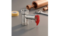 Relief Control Threaded Pressure Relief Control with Lever Easy to Install for Home Repair Hobbyists