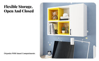 configurable Storage Cube Modern Minimalist Wall Shelf Space Saving Easy to Install for Students