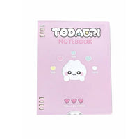 Loose Leaf Notebook, Hare Collaboration, Rotating Cover, Cornell Lined Pages, A5 Student Refill, Cute Stationery