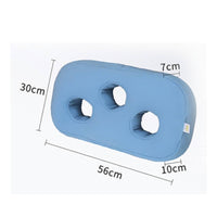 Orthopedic Contour Cervical Pillow Cervical Neck Pillow Washable Bedding Firm for Side Sleepers