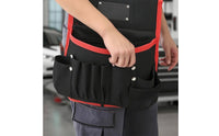 Tool Waist Bag Multi-Pocket Tool Pouch with Pockets Heavy-Duty for Home Repairs