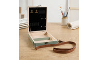 Travel-Ready Wooden Sketchbox with Strap Hand-Carried Sketch Box Easel Foldable Portable Easel with Storage Long-Lasting for Sketchers