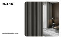 Heat Insulating Thermal Insulated Blackout Drape Sun Protection Solid Color Blackout Curtain Energy Saving Window Treatment Multiple Hanging Designs for Light Sleepers, Overnight Workers Workers, Homeowners, Bedroom, Living Room, Office, Nursery
