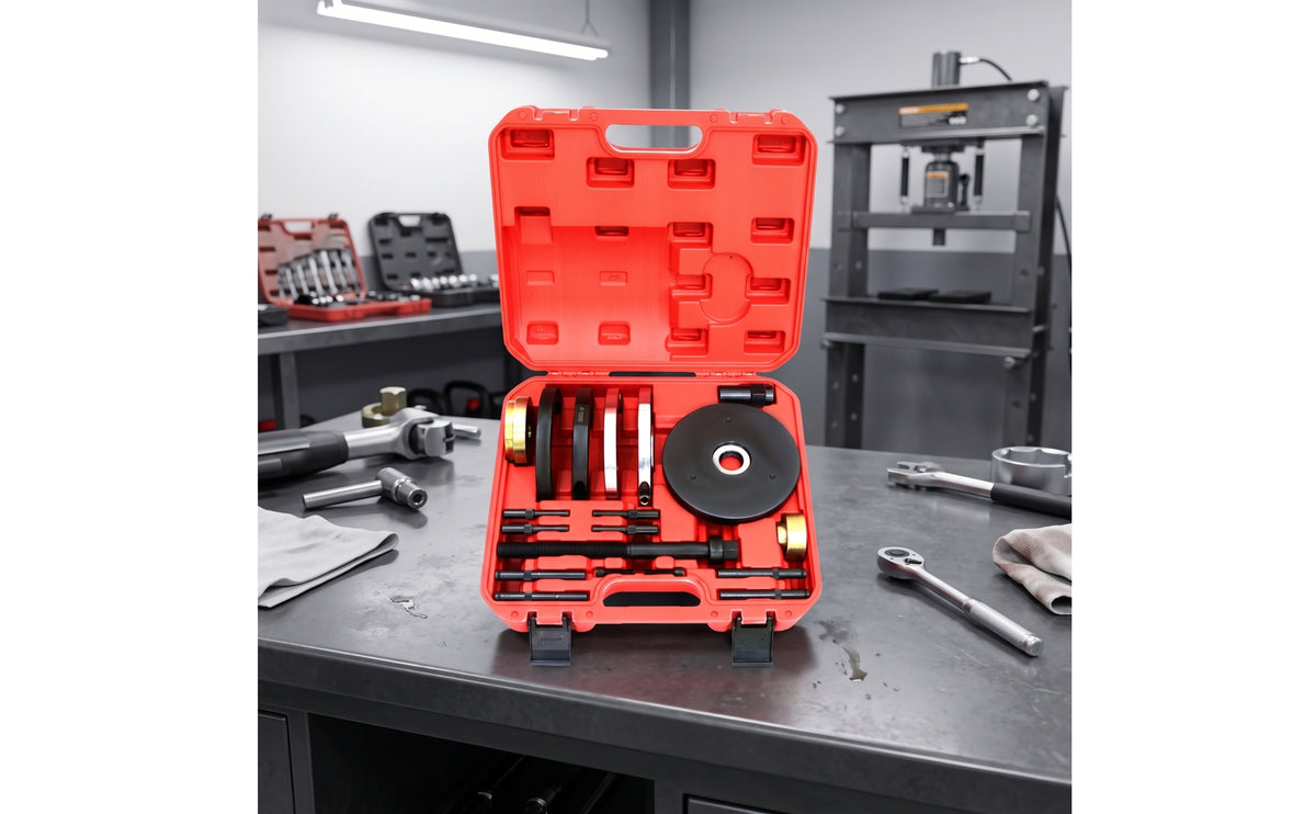 82mm Hub and Wheel Bearing Removal and Installation Kiton-Vehicle Wheel Bearing Removal and Installation Kit Heavy-Duty Professional Grade for Mechanics, DIYers, Auto Repair Shop, Garage