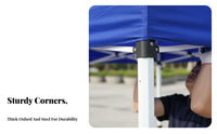 Waterproof Folding Instant Setup Gazebo Easy Setup Canopy Tent Heavy Duty Frame Portable Shelter Sun Protection for Street Vendors, Event Organizers, Temporary Carport, Markets, Sporting Events, Backyard