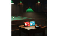 Flip Scoreboard with Number Cards Foldable Flip Scoreboard Manual Score Keeper Portable Tabletop Score Flipper Compact