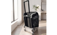 Rolling Makeup Case with Pull Handle Rolling Makeup Case Heavy-Duty for Studio