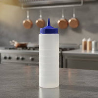 Sauce Squeeze Bottle with Nozzle Translucent Sauce Dispenser Accurate for Chefs