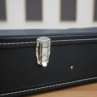 42 Inch Acoustic Guitar Case Convex Top 43 Inch Acoustic Guitar Case Portable Handle Musical Instrument Storage for Travel