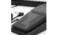 Polarity Switch Sustain Pedal Non-Slip Design Damper Pedal Heavy-Duty 1.6m Extended Cable for Pianists, Home Practice, Stage Performance, Studio Recording