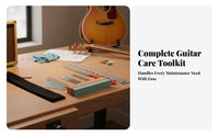 Precision Measurement Guitar Luthier Tool Set All-in-All-in-Comprehensive Guitar Maintenance Kit Professional for Musicians, Workshop