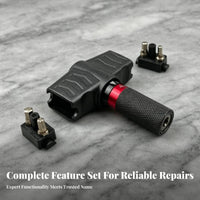 Red Adjustment Collar Cycle Tightening Wrench Knurled Grip Hand Tool