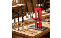 Cabinet Door Mounting Jig Aluminum Alloy Alignment Jig Sturdy Base Hardware Accessory for Carpenters
