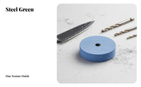 Drill Honing Tool with Mounting Base Sanding Disc Aluminum Oxide Abrasives for Hobbyists, Home Workshop