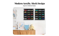 Acrylic Model Car Display Case Dustproof 1:32 Scale Car Storage Box Clear Model Display Box Easy Installation for Children