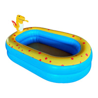 Dinosaur Spray Pool Soft Inflatable Pool with Dinosaur Theme for Children, Backyard, Garden