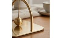 Decorative Tissue Weight Square Base Display Ornament Mirrored Stainless Steel Ornament