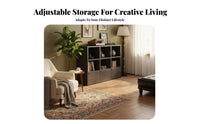 Adaptable Cube Shelf Stackable Interconnectable Cube Rack Versatile Large Capacity for Students, Adults, Living Room, Playroom