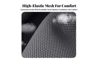 Support Sled Base Mesh Chair Ergonomic Design Mesh Back Sled Chair High-Resilience Cushion Office Furniture Easy to Assemble for Students, Home Users, Visitors, Dormitory, Study Room, Reception Area