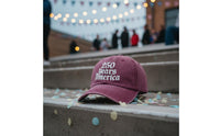 Distressed Finish USA 250th Anniversary Hat Adjustable 1776-2026 Commemorative Hat Breathable American Anniversary Baseball Cap for Patriots