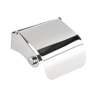 Toilet Tissue Holder with Shelf Compact Bathroom Accessory Hardware Modern for Hotel