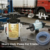 Trucks Brake Water Sprayers Pump Compact Trailer Brake Cooling Pump Easy Installation Vehicle Component for Mechanics, Heavy Load Transport