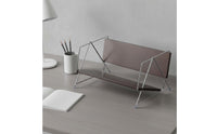 Transparent Reading Rack Stand Stable Desktop Display Rack Easy to Polished Metal Book Holder for Study Room
