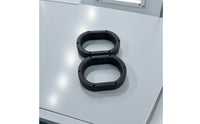 Heavy Duty Glove Port Rings Rigid Hardware Molded for DIYers, Dust Enclosures