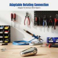 effortless 360-Degree Rotation wire Pulling rotary joint Anti-Twist Rotary Connector robust commercial-grade Hardware for Linemen, Electricians, Riggers, Wire Stringing, Construction Sites