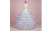 Adjustable Waist Petticoat Full Volume Hoop Skirt Soft Lining Crinoline Petticoat for Fashion Fans